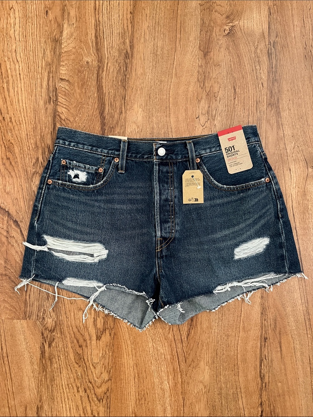 NWT Levi’s 501 Original Denim Shorts